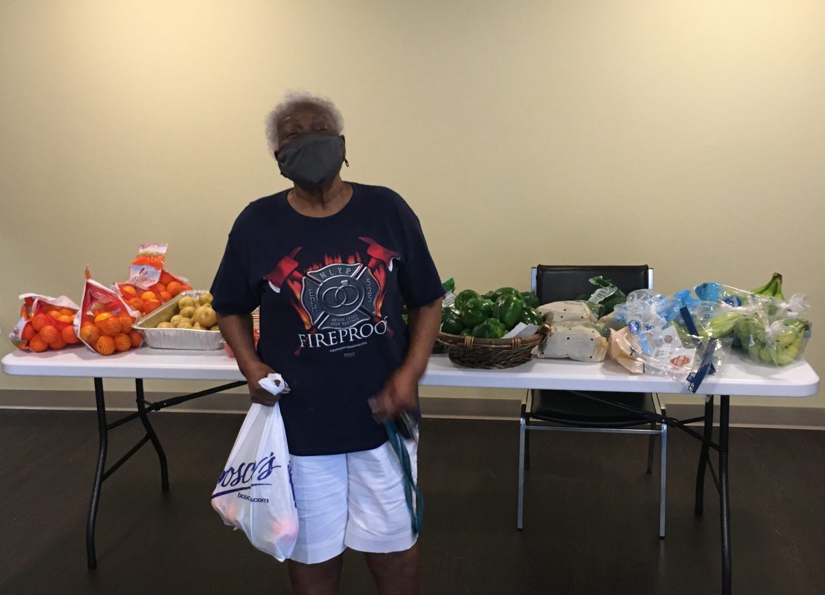 Pennsauken resident receives fresh produce
